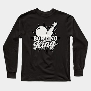 Bowling King Long Sleeve T-Shirt